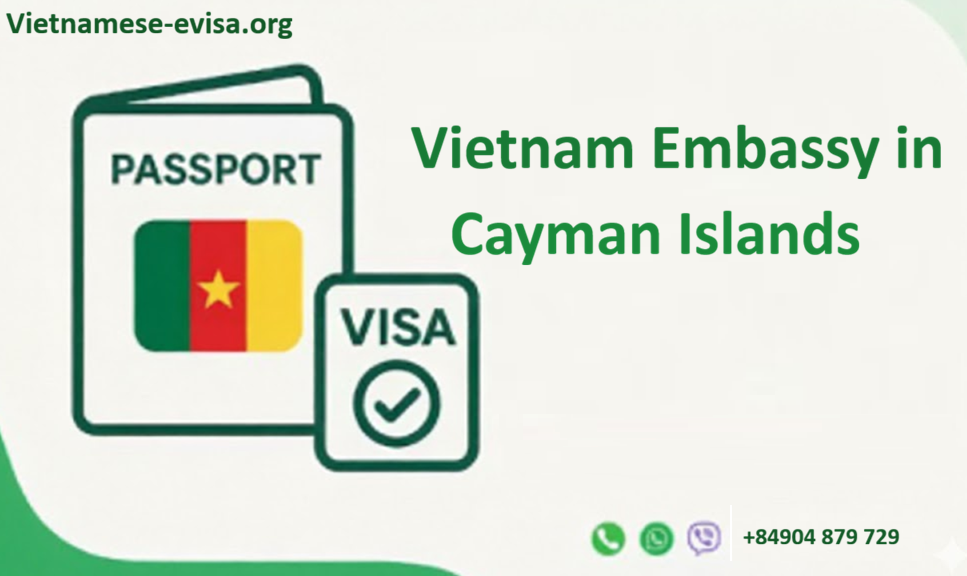 Vietnam Embassy Sticker Visa in Cayman Islands