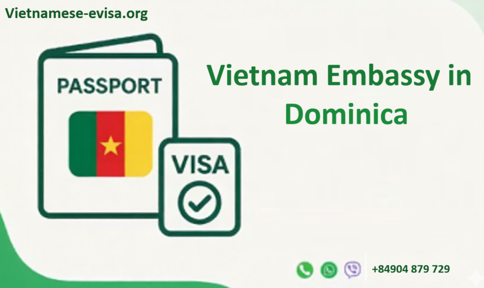 Vietnam Embassy Sticker Visa in Dominica