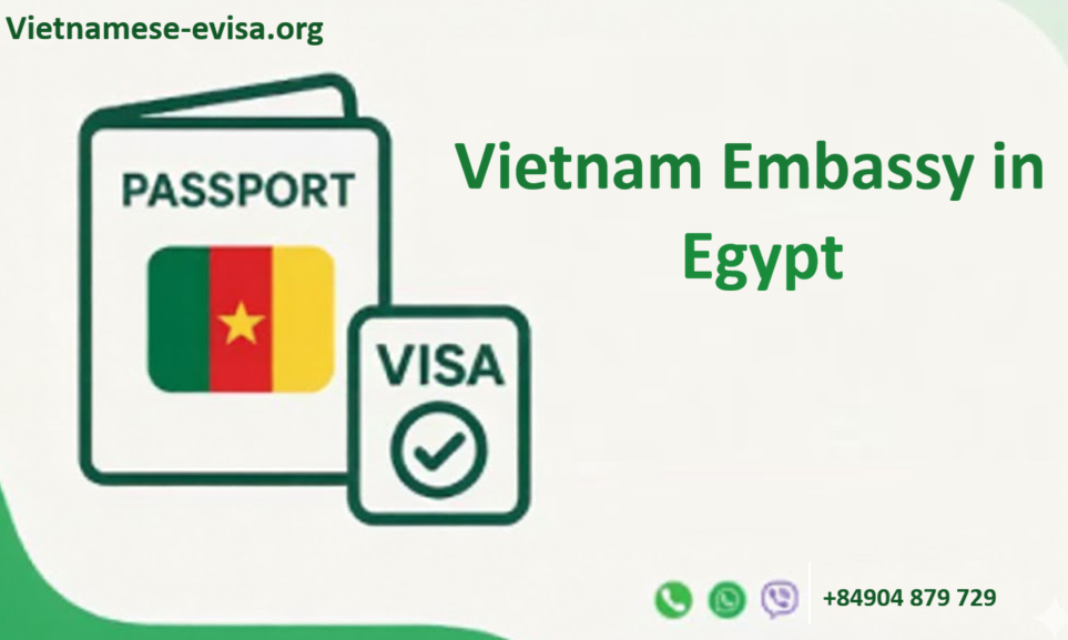 Vietnam Embassy Sticker Visa in Egypt