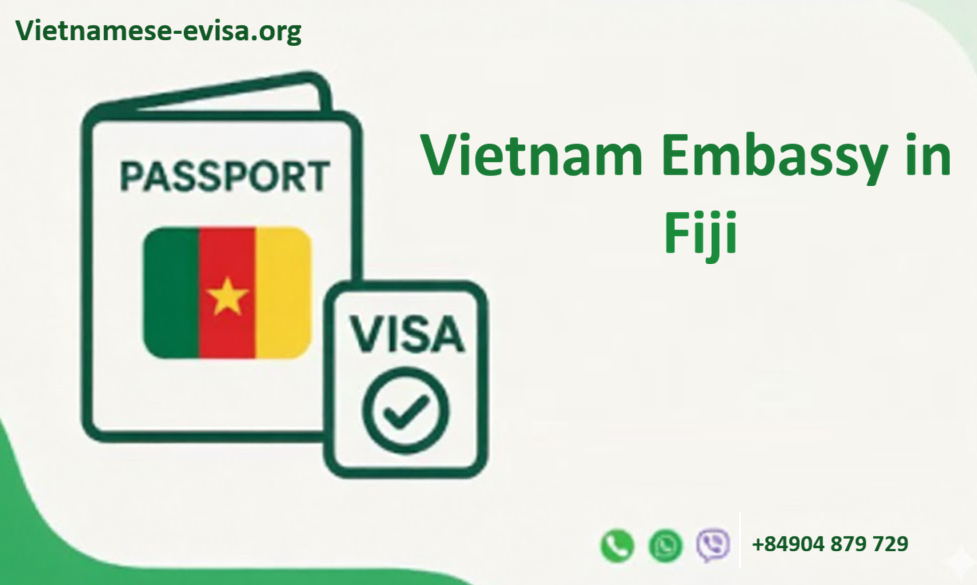Vietnam Embassy Sticker Visa in Fiji
