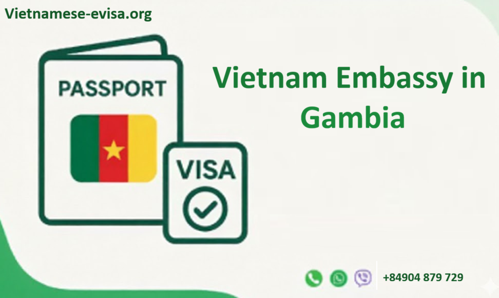 Vietnam Embassy Sticker Visa in Gambia