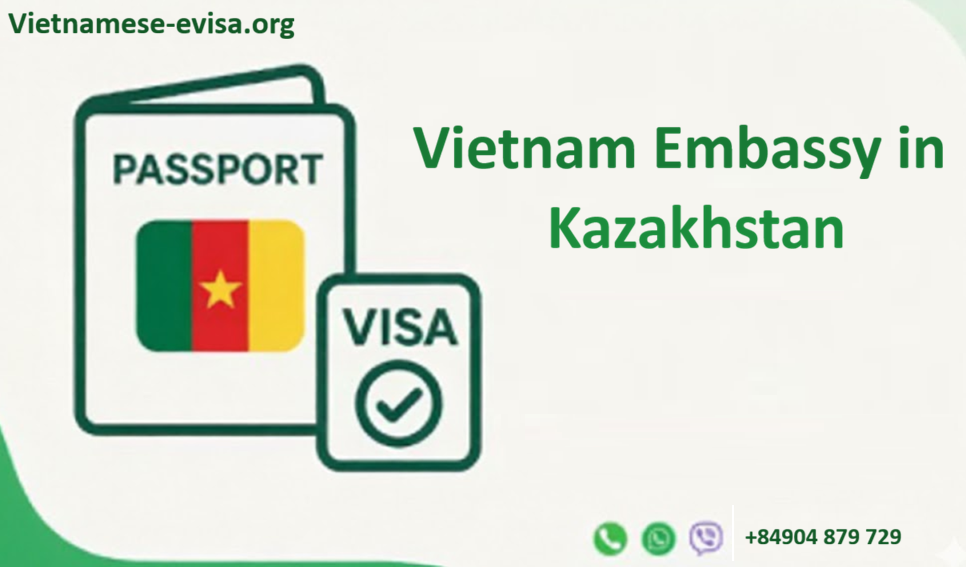 Vietnam Embassy Sticker Visa in Kazakhstan