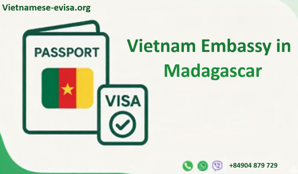 Vietnam Embassy Sticker Visa in Madagascar