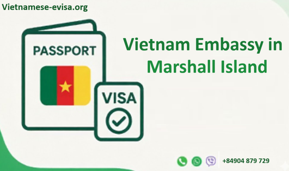 Vietnam Embassy Sticker Visa in Marshall Island