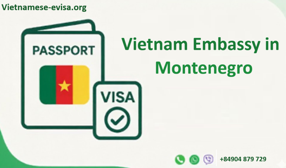 Vietnam Embassy Sticker Visa in Montenegro