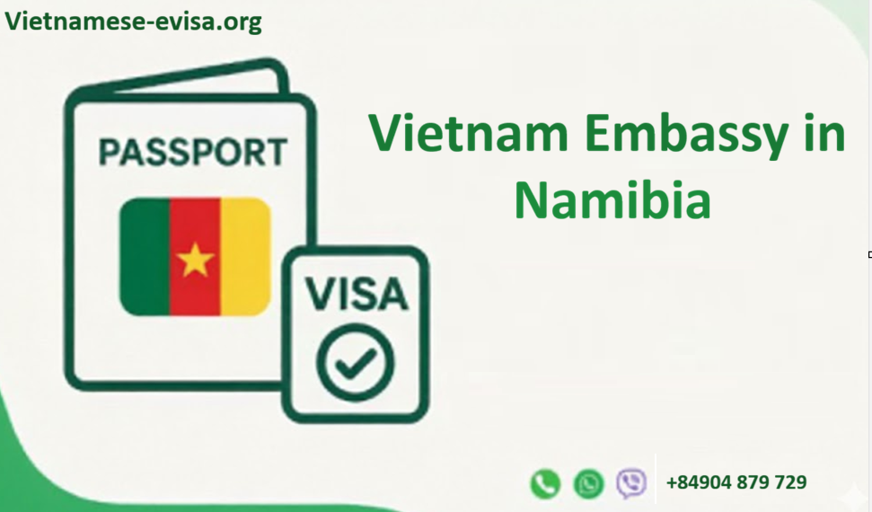 Vietnam Embassy Sticker Visa in Namibia