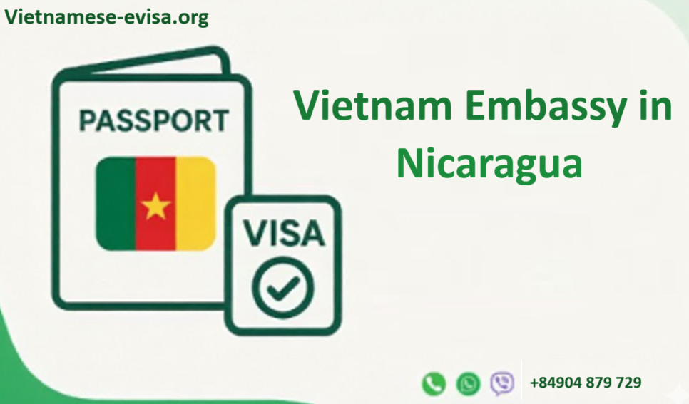 Vietnam Embassy Sticker Visa in Nicaragua