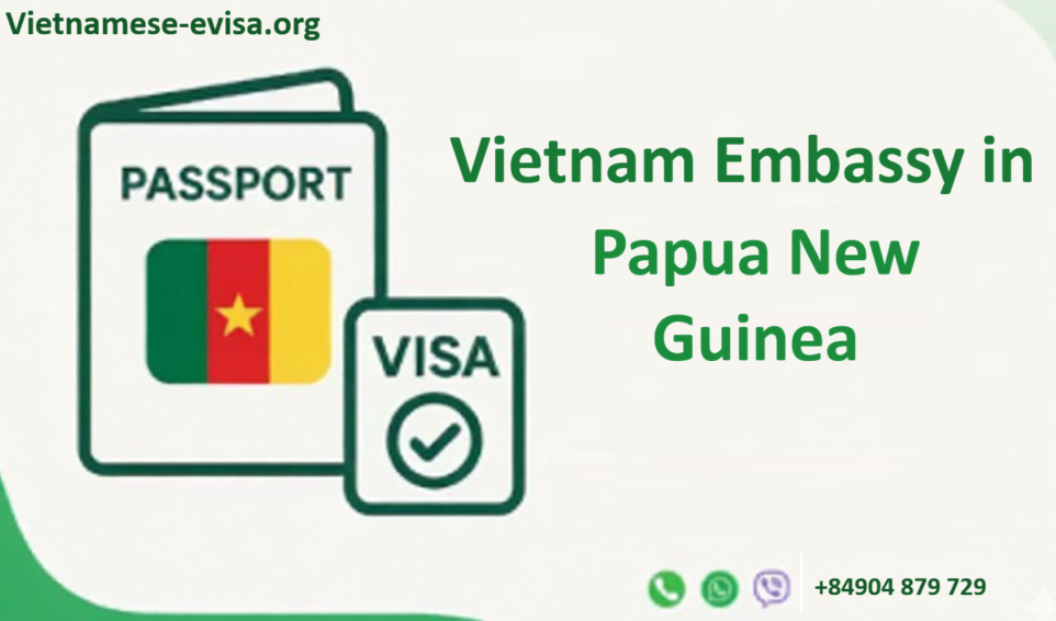 Vietnam Embassy Sticker Visa in Papua New Guinea