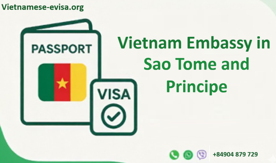 Vietnam Embassy Sticker Visa in Sao Tome and Principe
