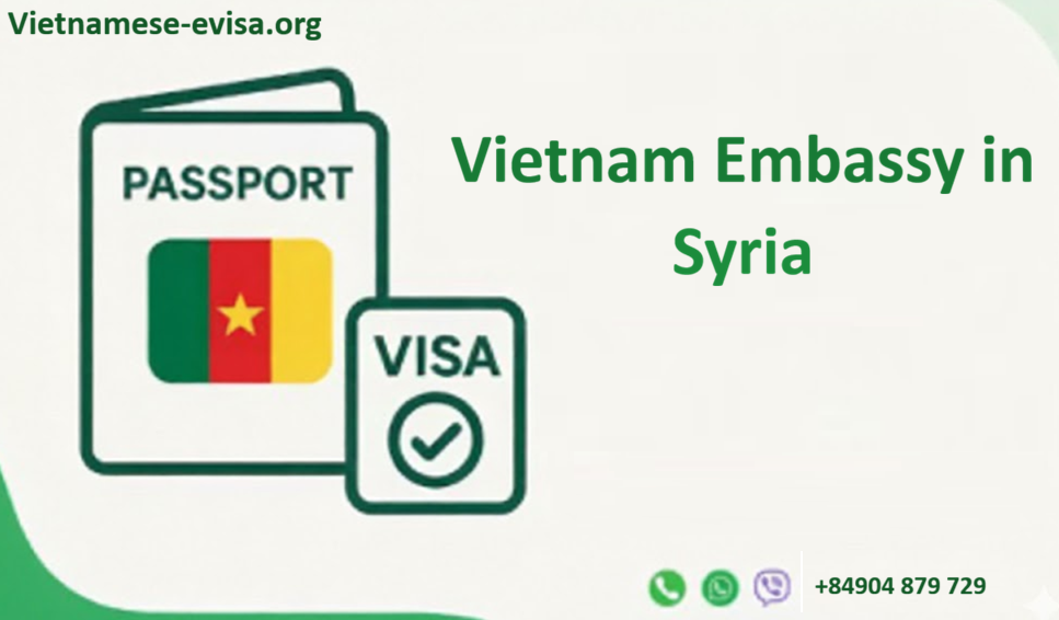 Vietnam Embassy Sticker Visa in Syria