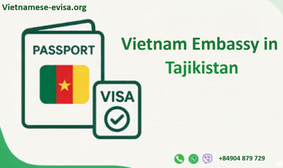 Vietnam Embassy Sticker Visa in Tajikistan