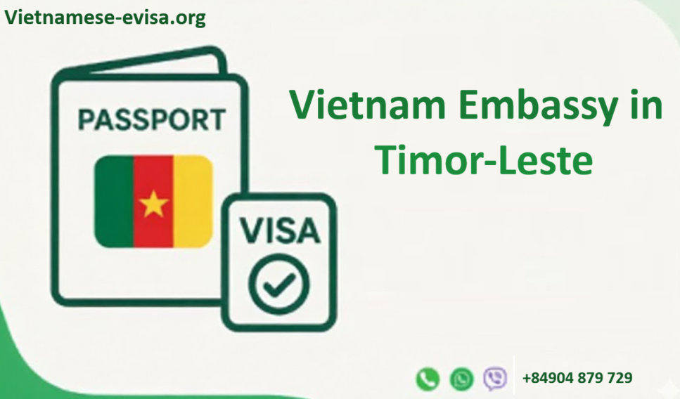 Vietnam Embassy Sticker Visa in Timor-Leste