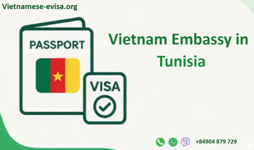 Vietnam Embassy Sticker Visa in Tunisia