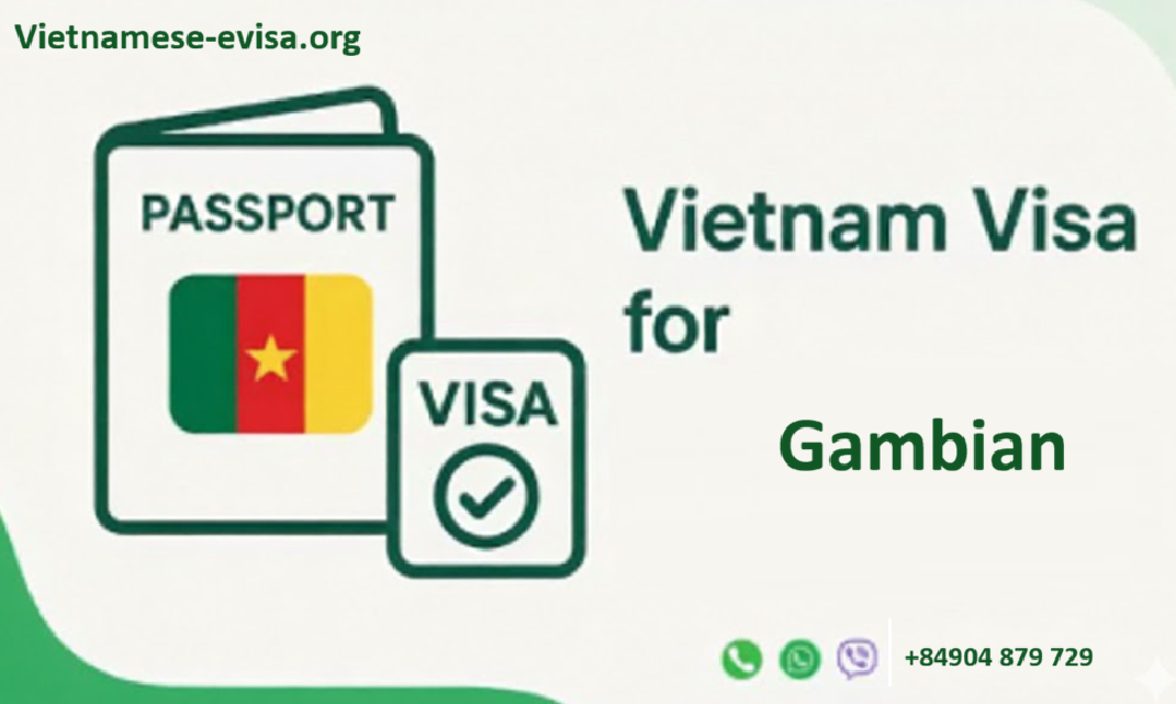 Vietnam visa for Gambian citizens