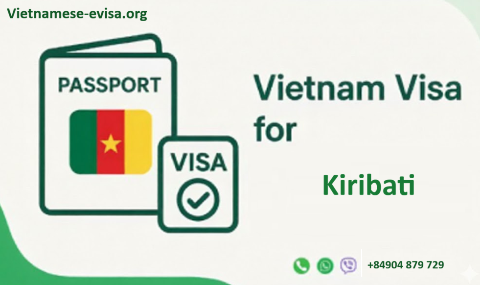 Vietnam visa for Kiribati citizens