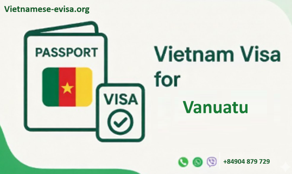 Vietnam visa for Vanuatu citizens
