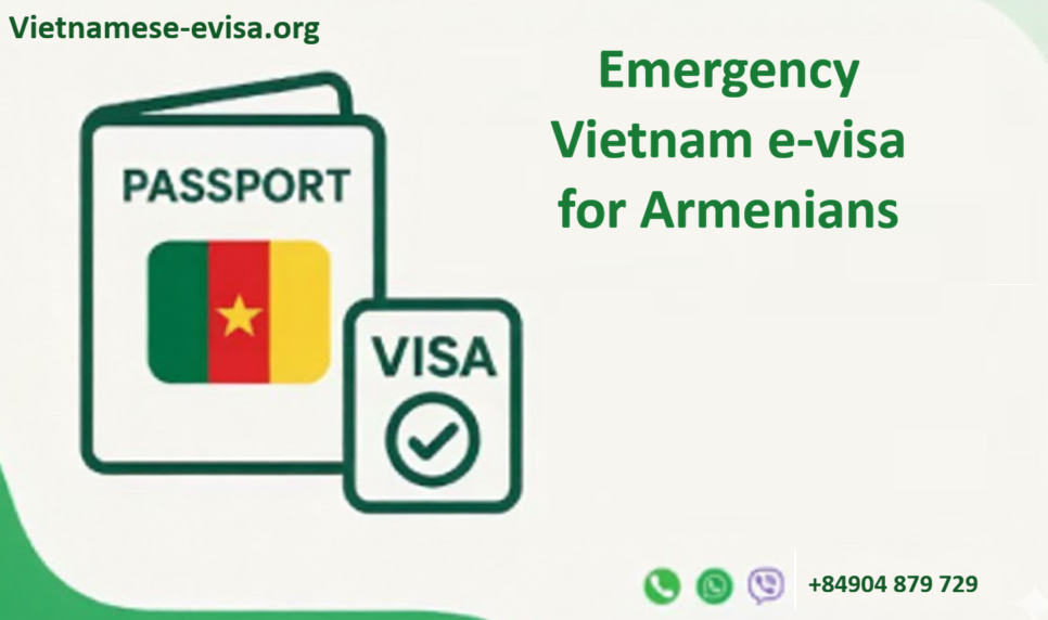 Emergency Vietnam e-Visa for Armenians