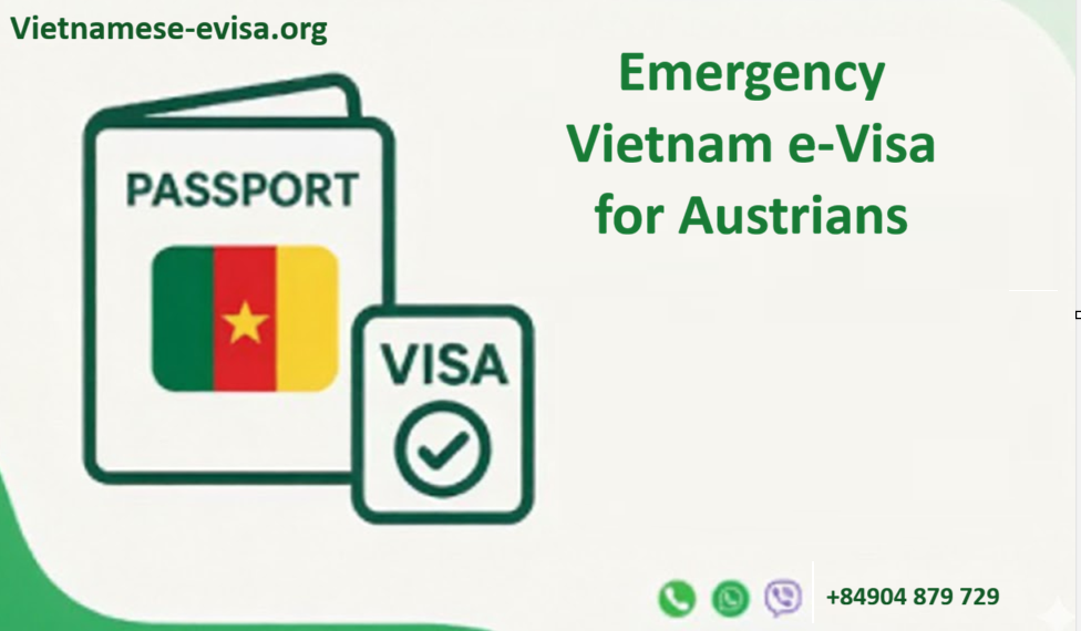 Emergency Vietnam e-Visa for Austrians