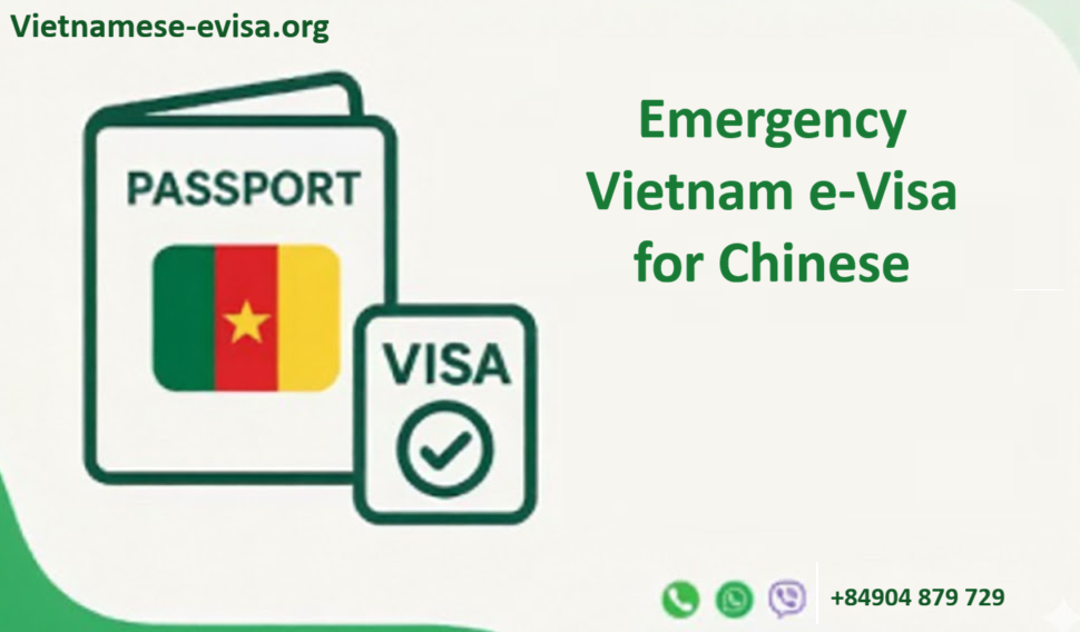 Emergency Vietnam e-Visa for Chinese