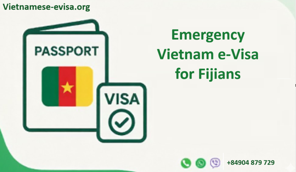 Emergency Vietnam e-Visa for Fijians