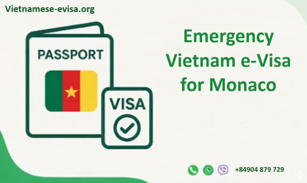 Emergency Vietnam e-Visa for Monaco
