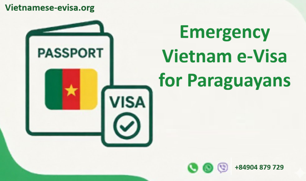 Emergency Vietnam e-Visa for Paraguayans