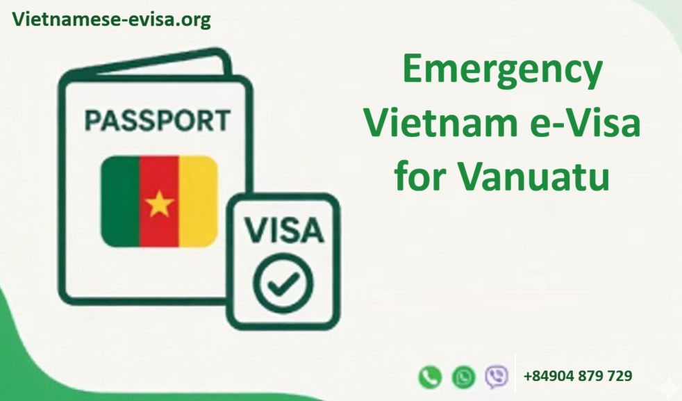 Emergency Vietnam e-Visa for Vanuatu